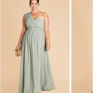 Birdy & Grey bridesmaid chiffon dress